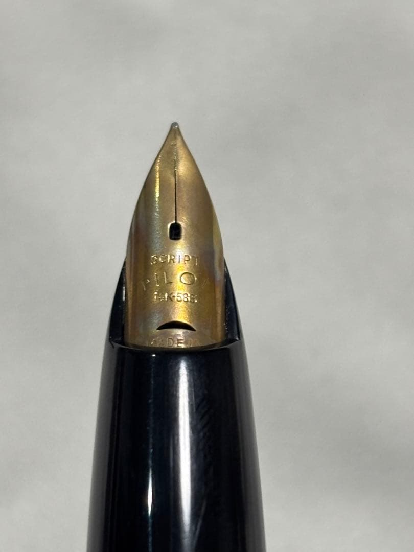 PILOT 万年筆 エリート elite 14K-585 スクリプトW - メルカリ