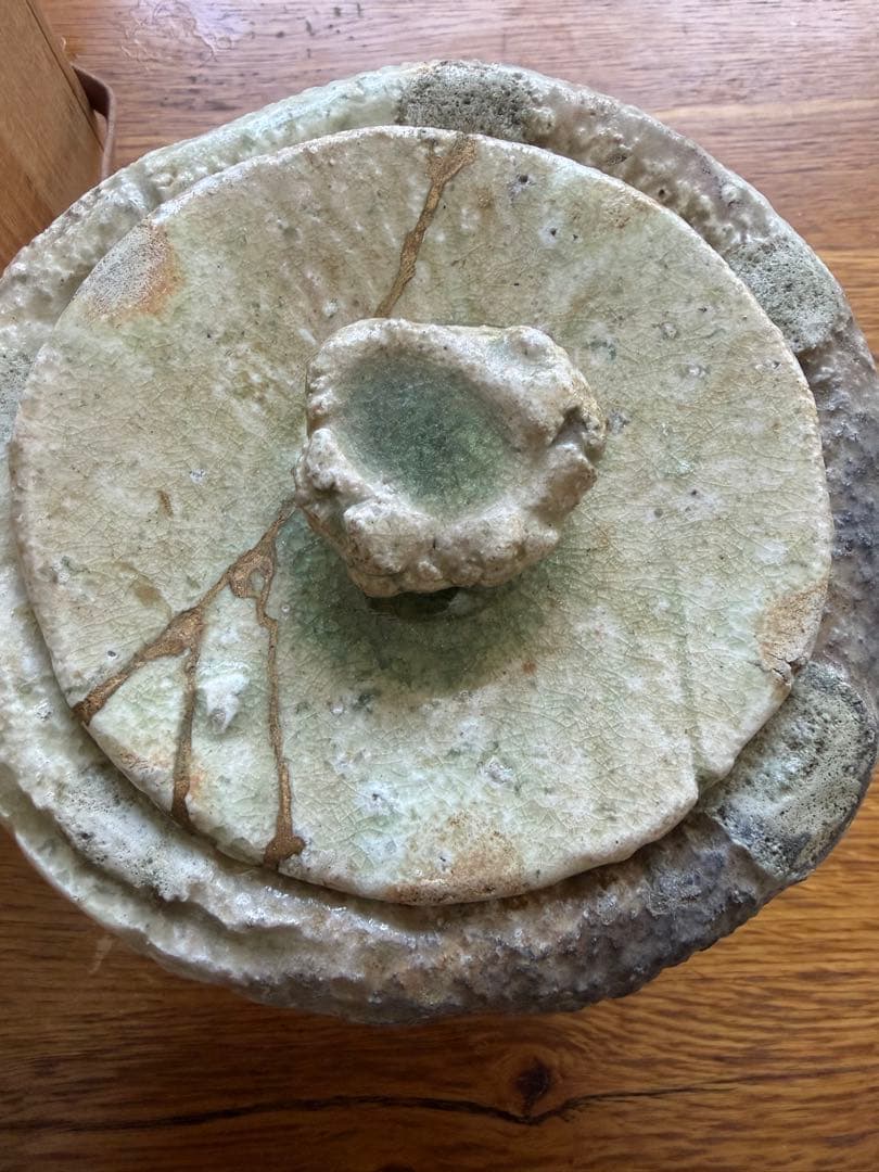 手作り陶器 木箱付き 杉本貞光 水差しの通販はau PAY マーケット