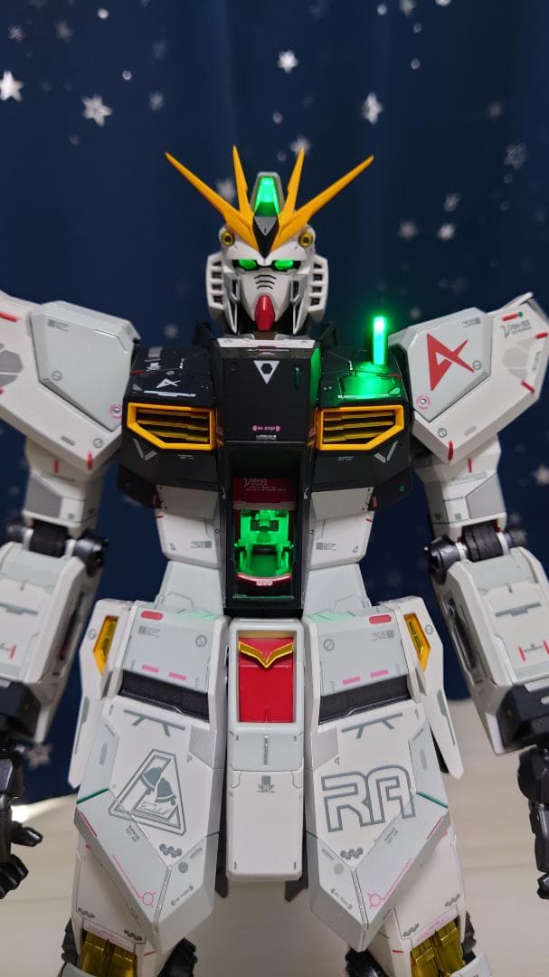 中古　解体匠機 RX-93 νガンダム ＆　オプションパーツ　フィン・ファンネル