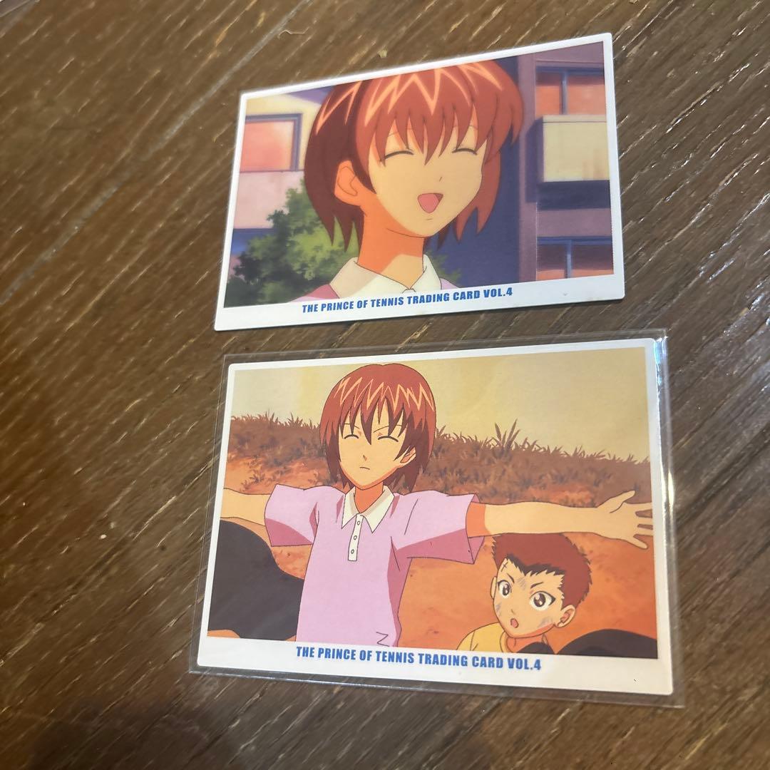 テニスの王子様 小学生 不二周助 裕太 トレカ4弾 テニプリ 2枚