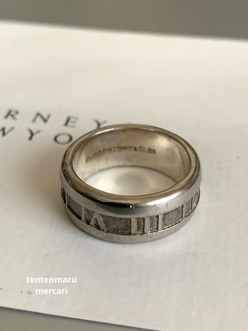 グ*コ様 Tiffany & Co. ☆シルバー925☆アトラスリング☆2005