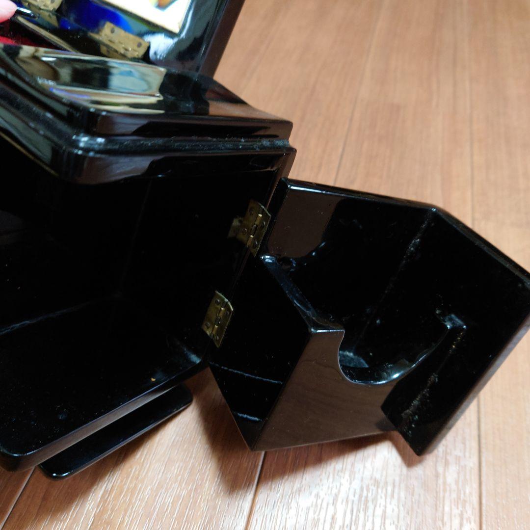 Asian Cigarette Box ☆金魚☆小物入れ☆黒漆