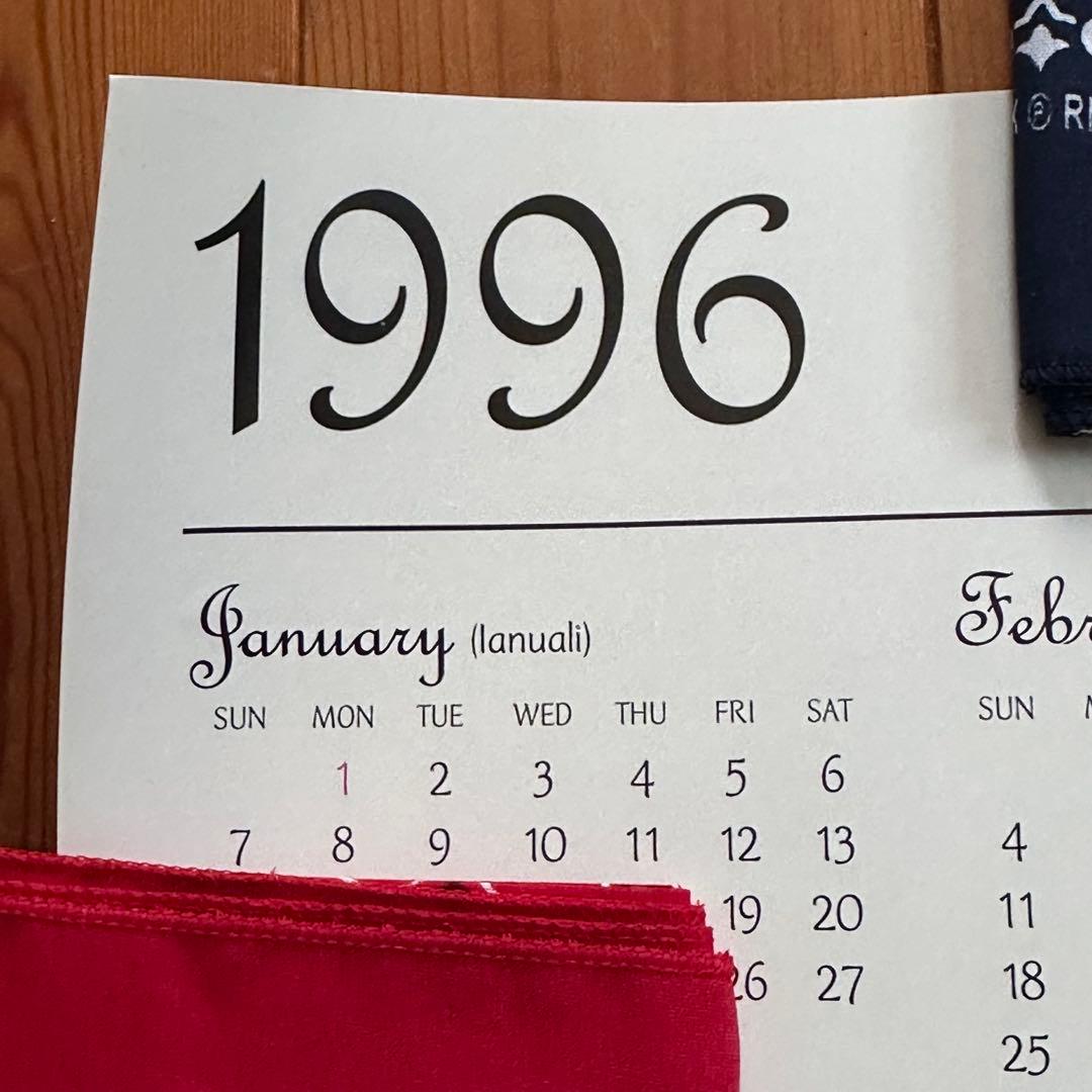 96年旧ロゴHAWAIIAN AIRハワイアン航空オリジナルカレンダーポスター4