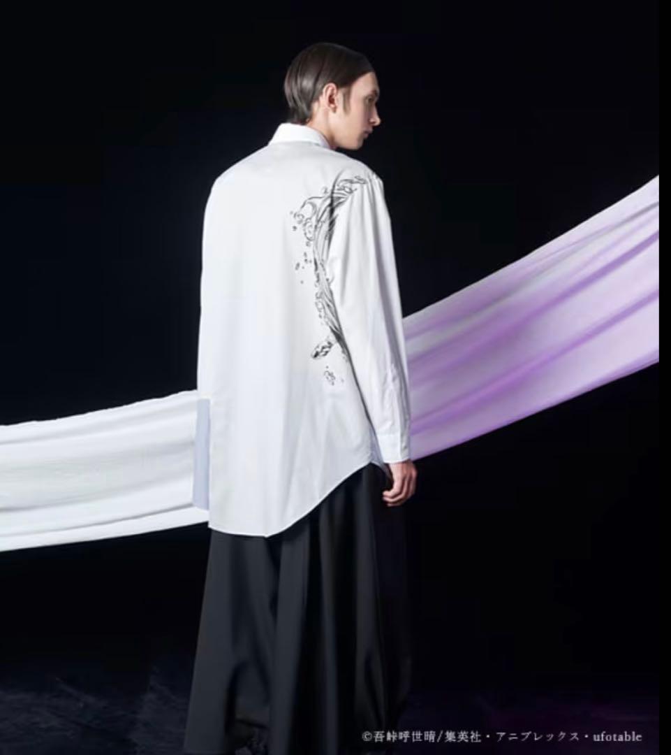 鬼滅の刃 GroundY ヨウジヤマモト 竈門炭治郎 シャツ ホワイト