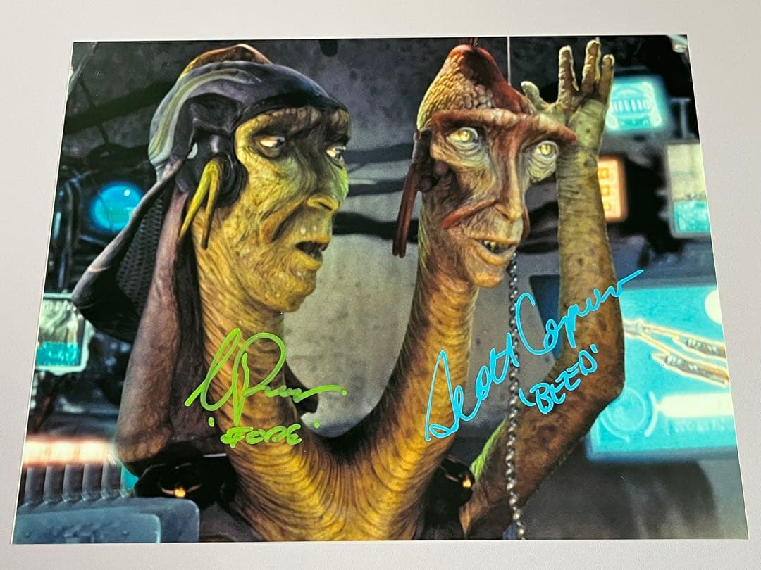 スターウォーズ 直筆サイン フォード & ビード スターウォーズ 直筆