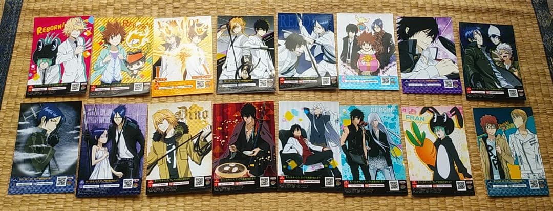 【匿名配送】家庭教師ヒットマンREBORN！プリントキャラマイド 絵柄コンプ