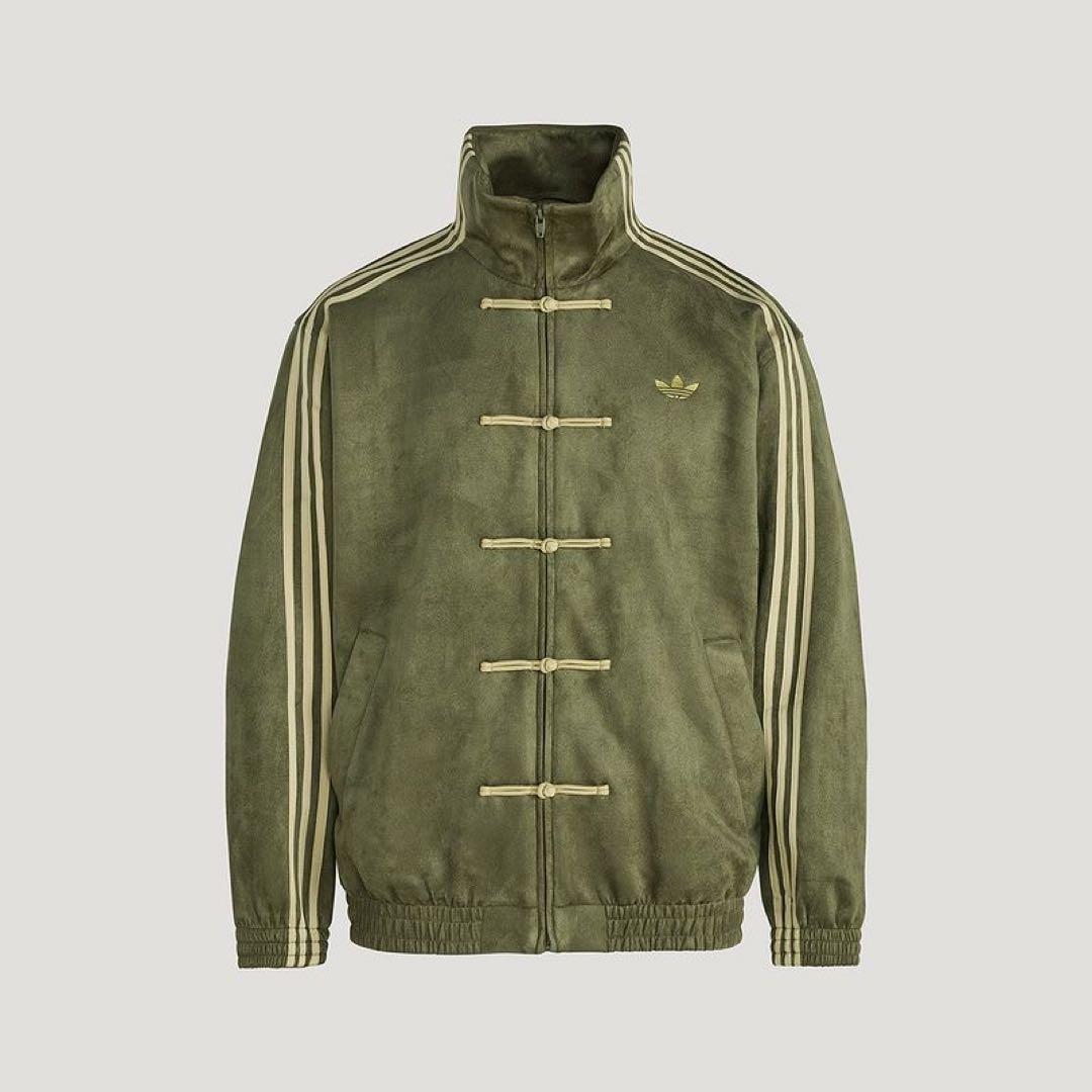 Baron¨̮ 様へadidas オリーブジャケット ストライプ　Sサイズ