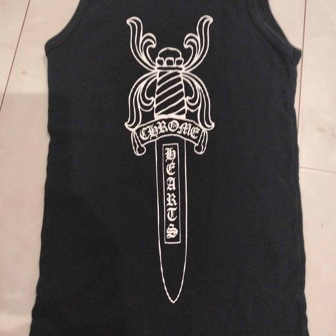 CHROME HEARTS ブラックタンクトップ