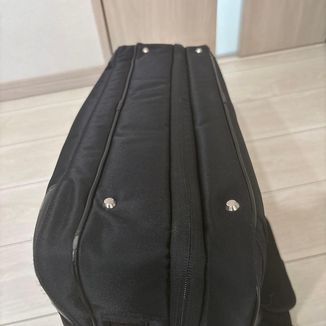 【訳あり】サムソナイト　エピッド3 ブリーフケース　ブラック×オレンジ　EXP