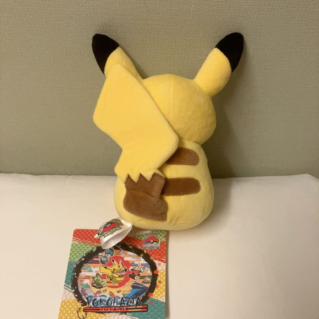ポケモン WCS 2023 横浜 ぬいぐるみ ピカチュウ - メルカリ