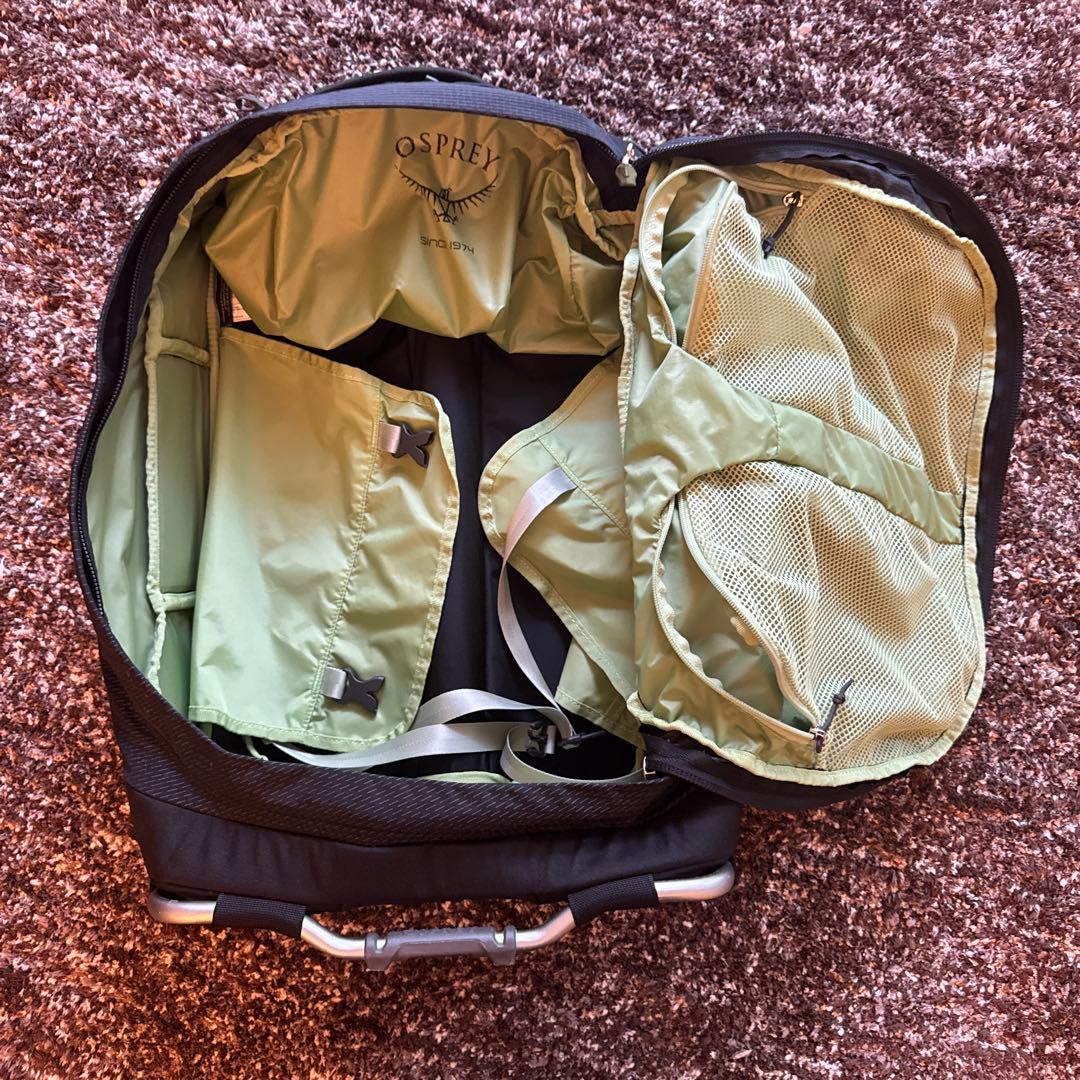 美品】Osprey Ozone ブラック キャリーケース - メルカリ