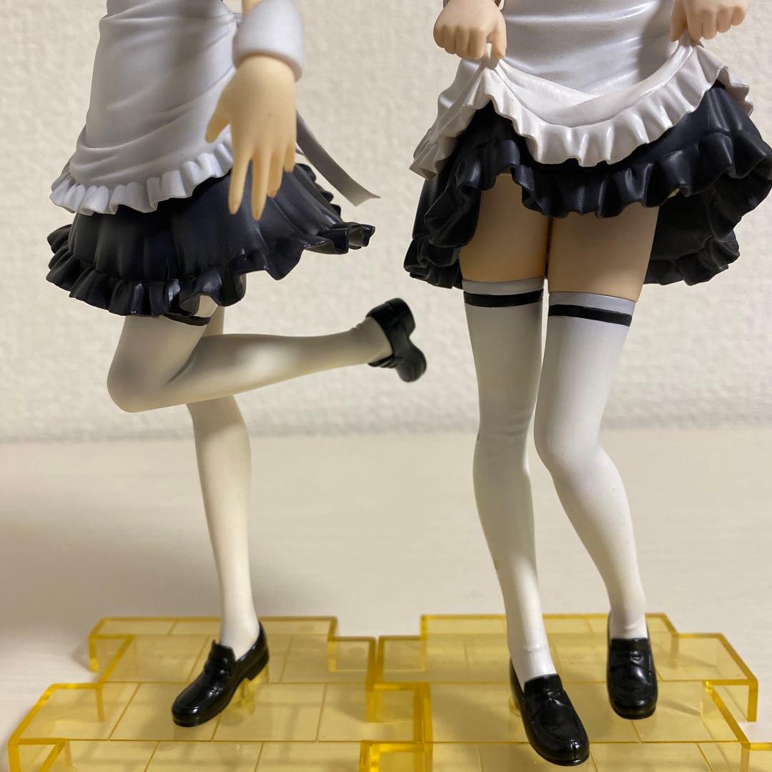 とある科学の超電磁砲 御坂美琴&白井黒子 メイドver.1/6 4-Leaves