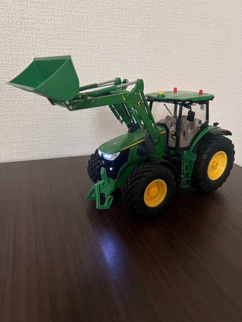 1/32ジョンディアトラクターラジコン　トレーラーセット