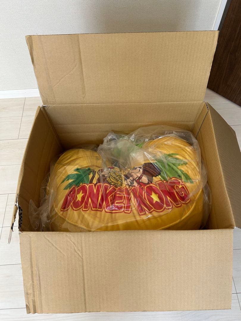 ドンキーコング一番くじダブルチャンス　もっと大きなバナナぬいぐるみ