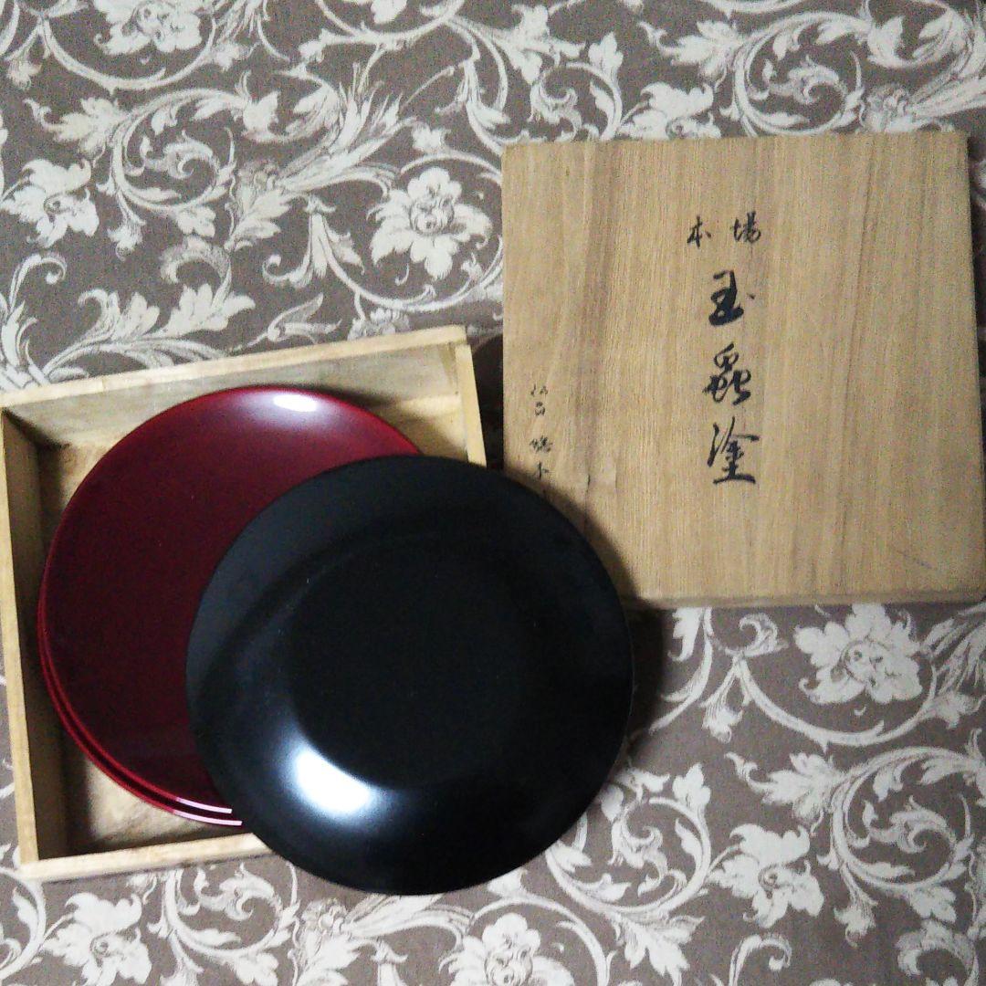 仙台総本舖の玉虫塗り銘々皿｜仙台総本舖の玉虫