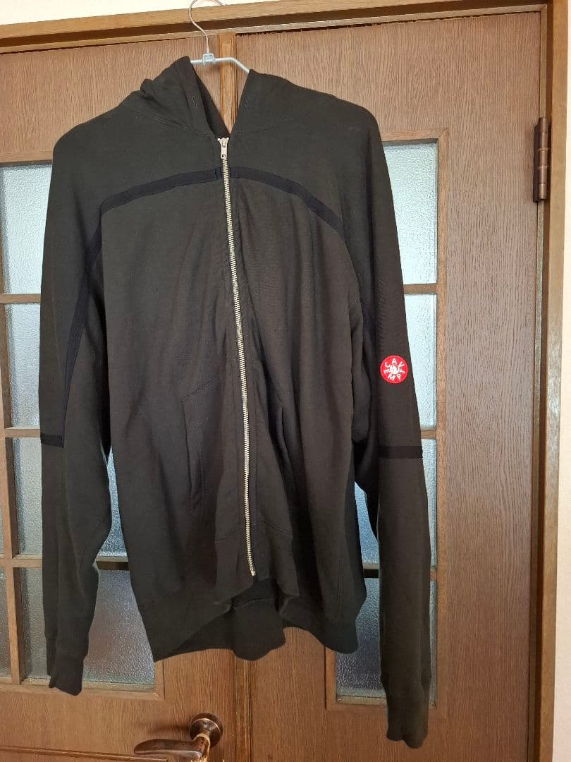 トップス cavempt taped cut zip heavy hoodie