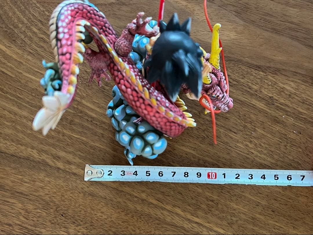 ドラゴンボール リペイントフィギュア バイバイ孫悟空 神龍 シェンロン