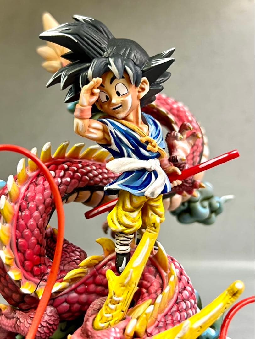 ドラゴンボール リペイントフィギュア バイバイ孫悟空 神龍 シェンロン