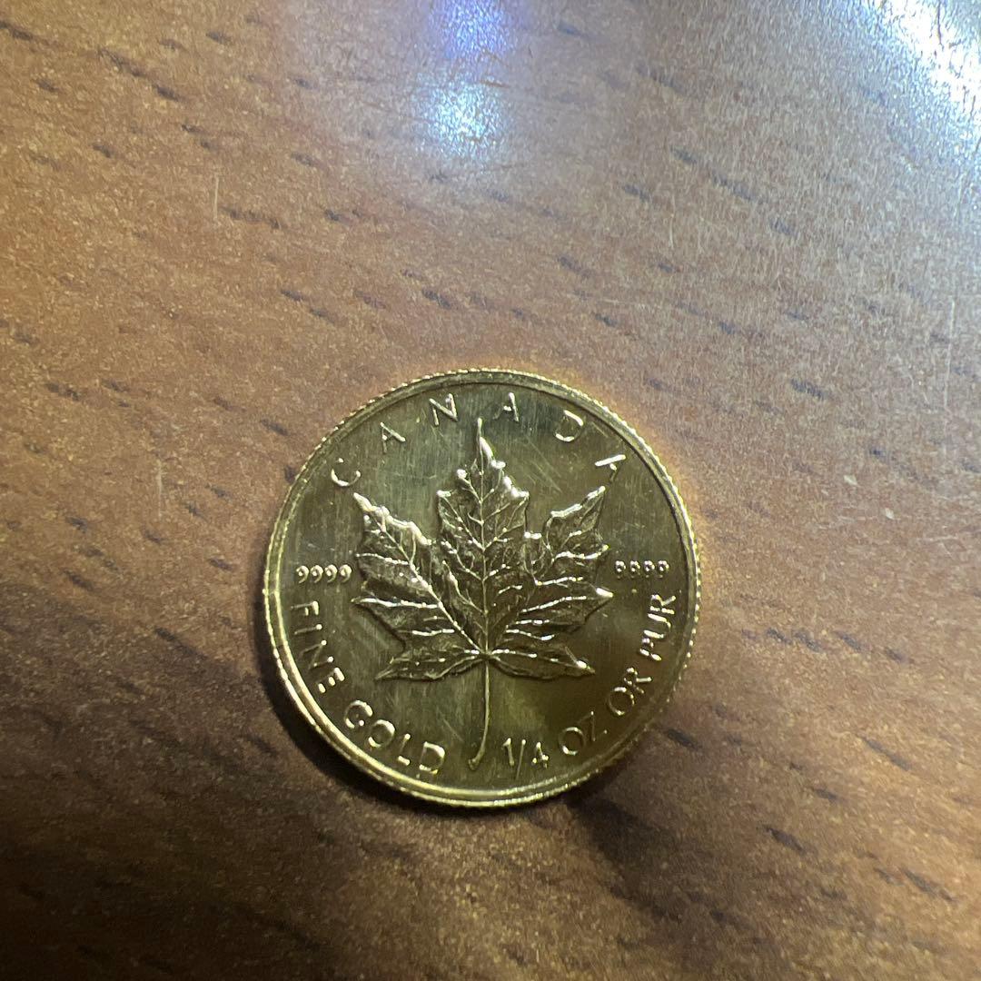  Canadian Mint メープルリーフ金貨 1/20 OZ