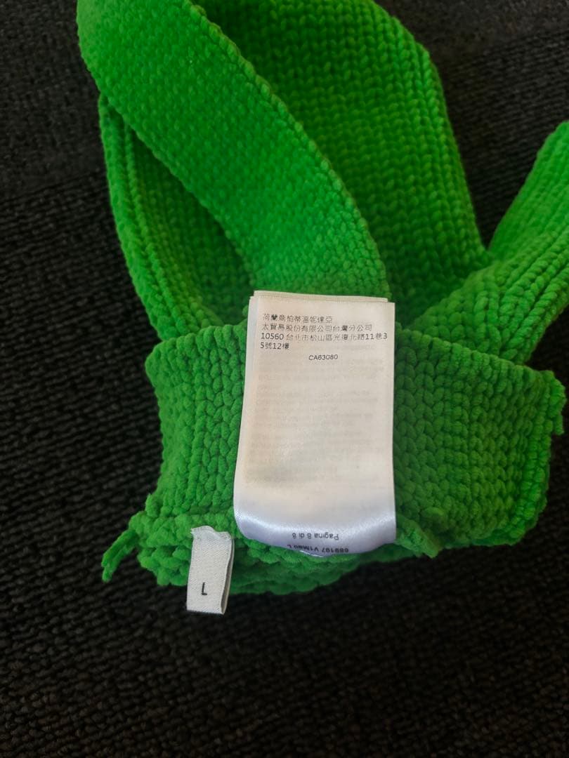 ボッテガヴェネタ ヘビーウェイトシェニールグローブミトン手袋