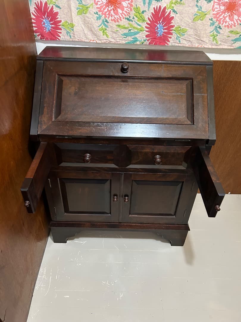 松本民芸家具ライティングビューロー ✴︎アンティーク・レトロ家具