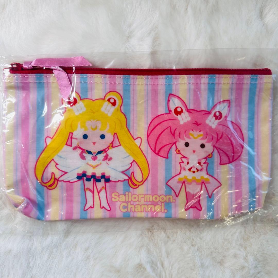 激レア当時ものセーラームーンチャンネル手ぬぐいタオルペンケースセット