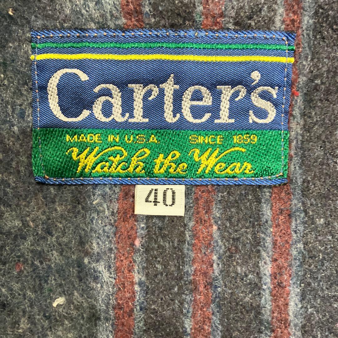 Carter's デトロイトジャケット 列車タグ前期 70s USA製 40 - メルカリ