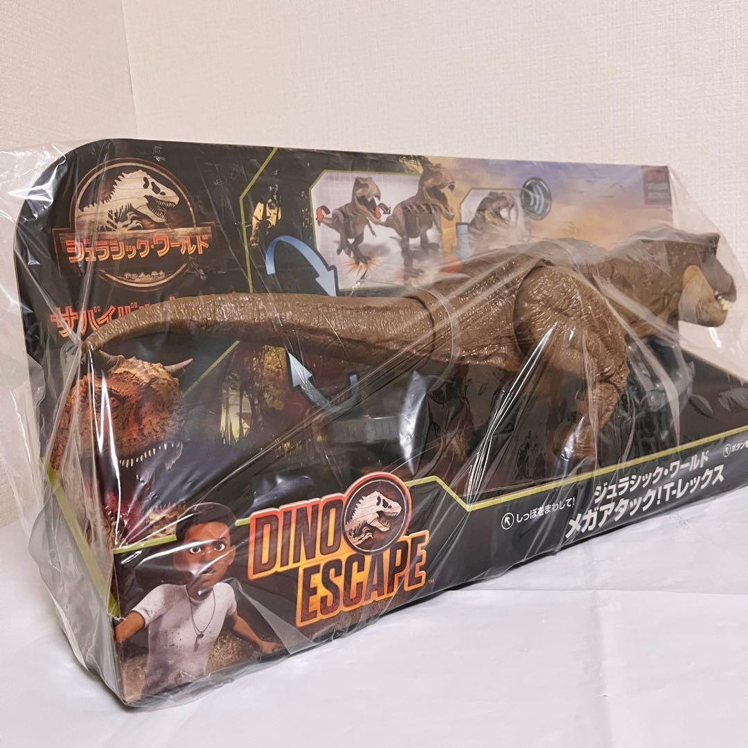 【新品】 マテル ジュラシックワールド メガアタック! T-レックス