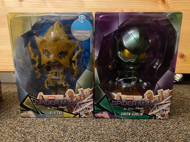 4点セット スパイダーマン コスベイビー ホットトイズ ゴブ