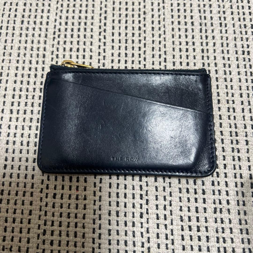 The Row ネイビー ケース カードケース