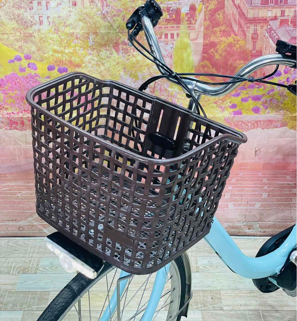 K2893 電動自転車パナソニック ママチャリ 26インチ 8Ah送料無料