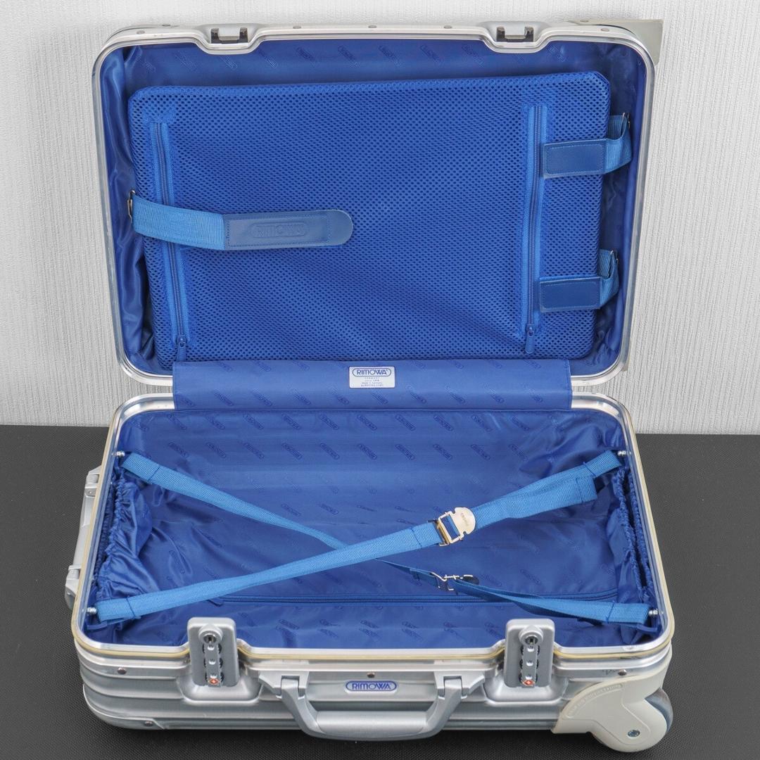 リモワ トパーズ プレミアム 35L 機内持ち込み 2輪 チタニウム アルミ
