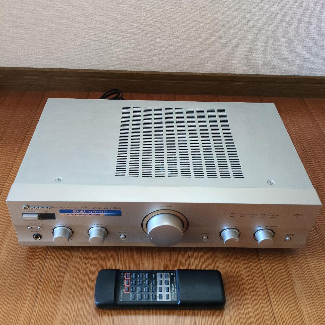 Pioneer A-D1 プリメインアンプ 普及価格ステレオプリメインアンプ「A−D1」新発売 | 報道資料