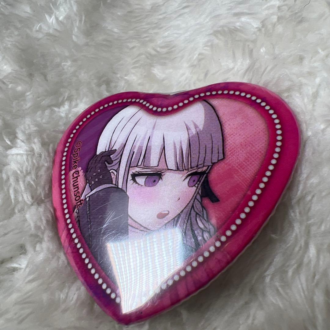 ダンガンロンパ 照れ顔ハート缶バッジ 島盾子 霧切響子 セット