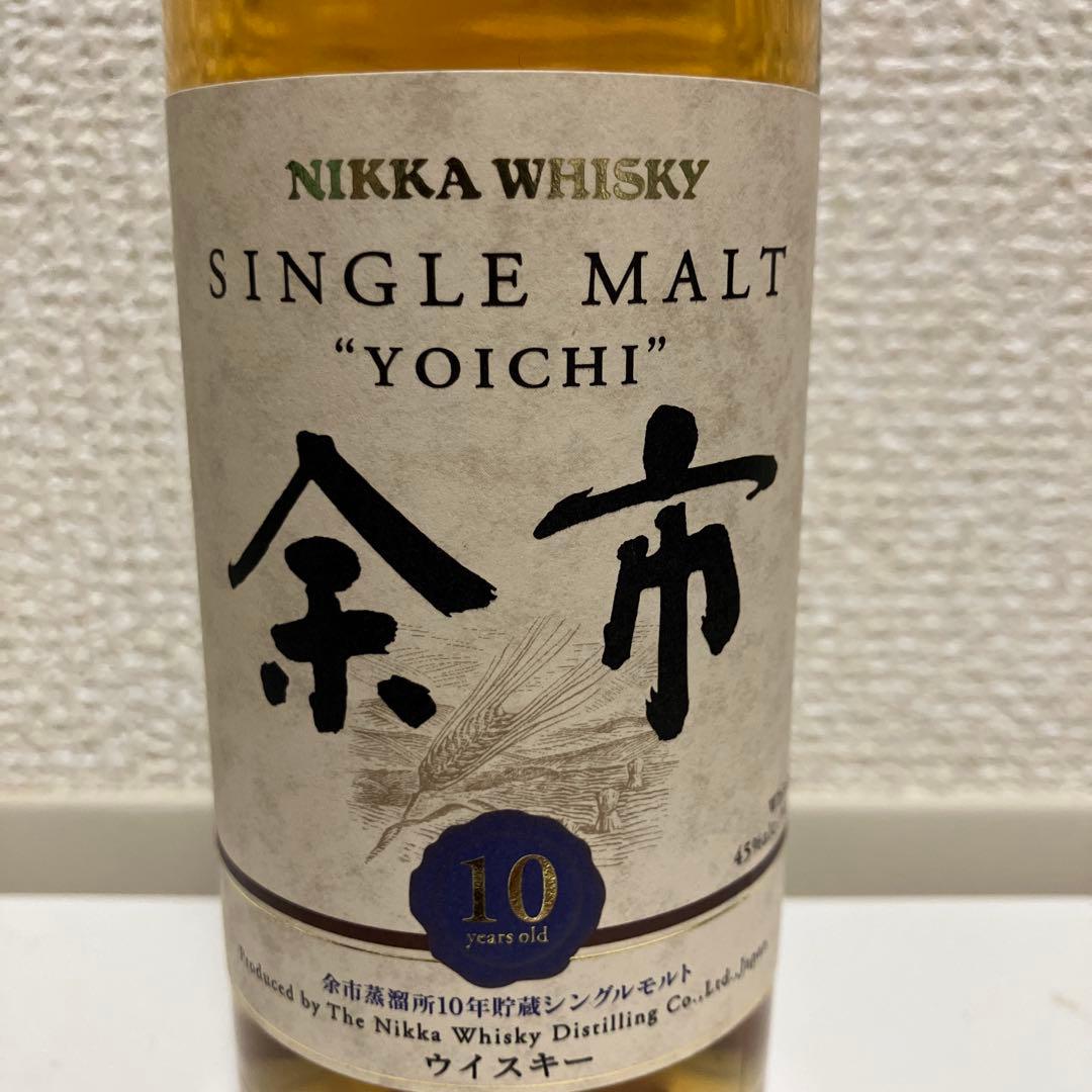 NIKKA シングルモルト 余市 10年 180ml - メルカリ