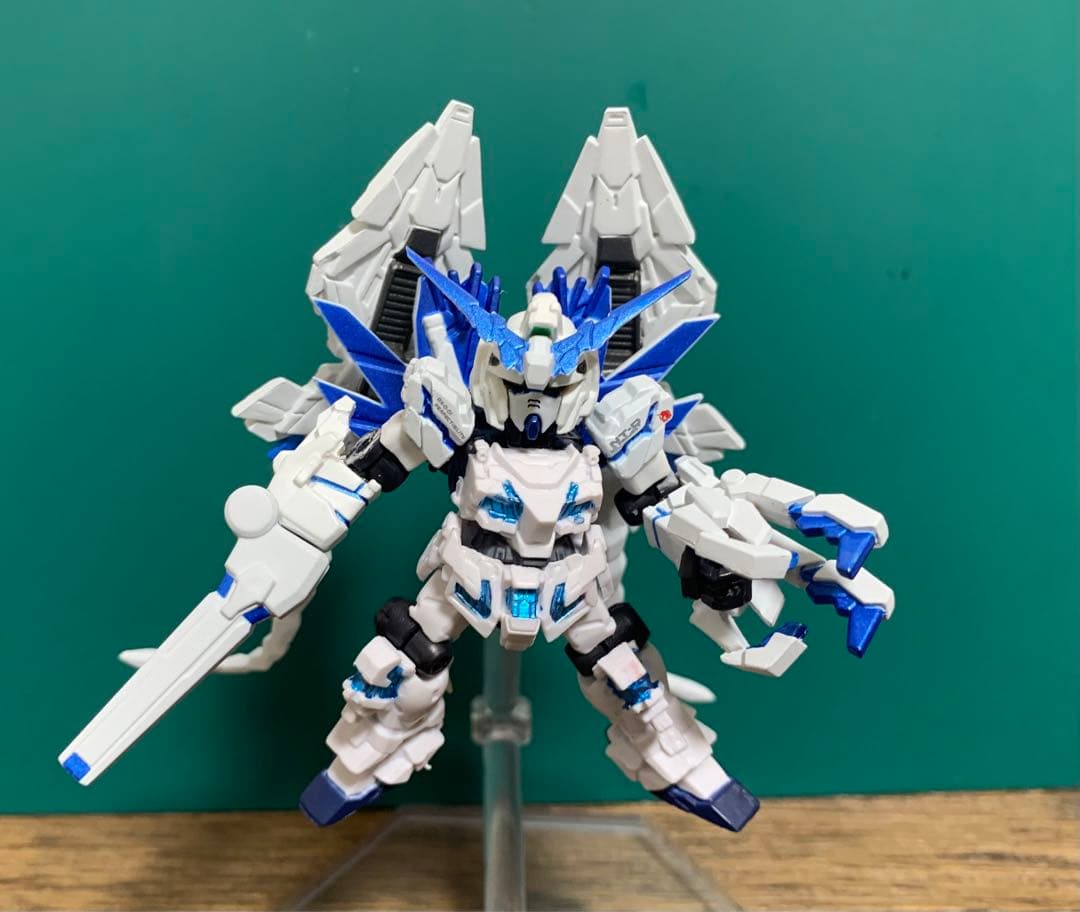 モビルスーツアンサンブル　改造品　ユニコーンガンダム