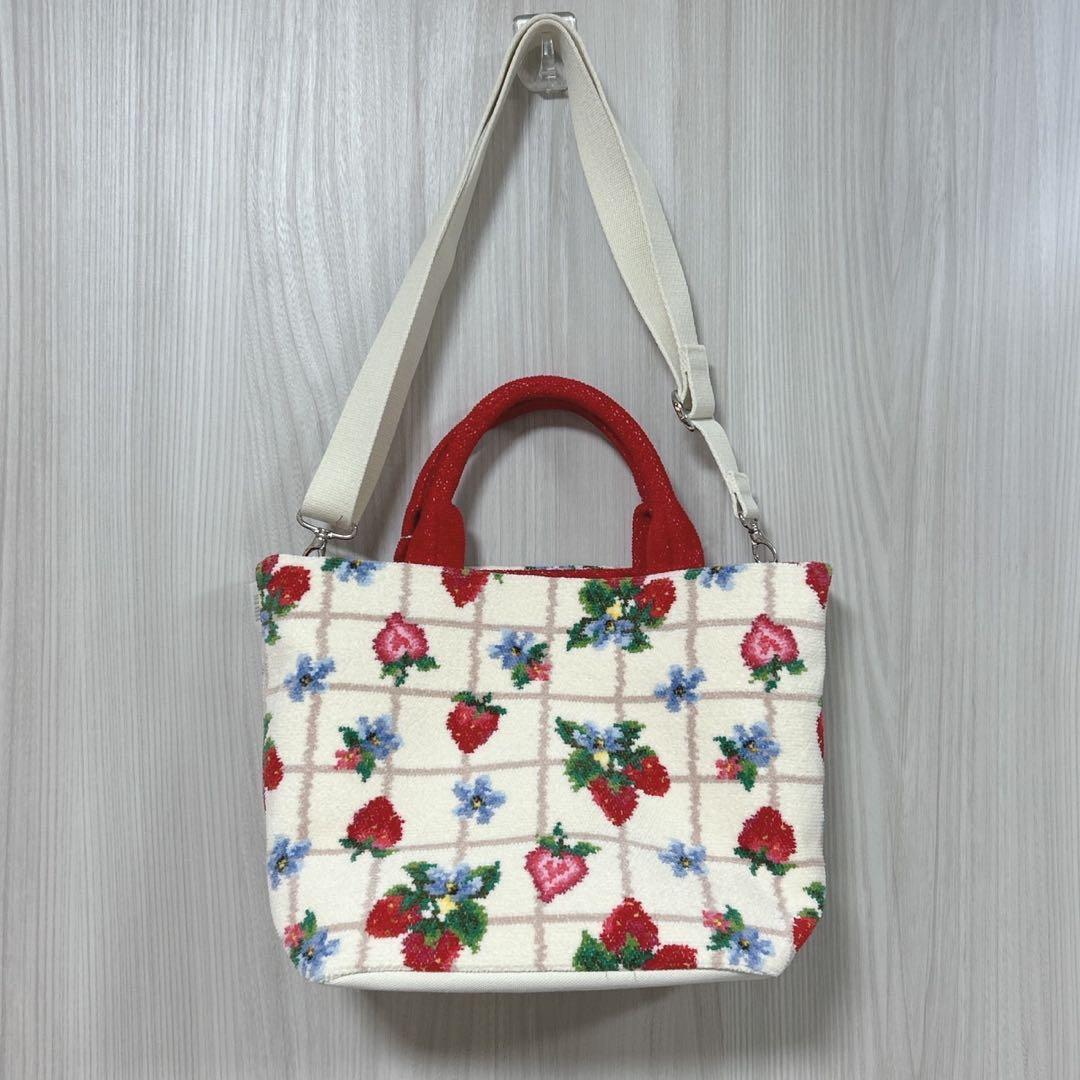 新品✨FEILERストロベリーフィールドプティハンドバッグショルダーバッグ