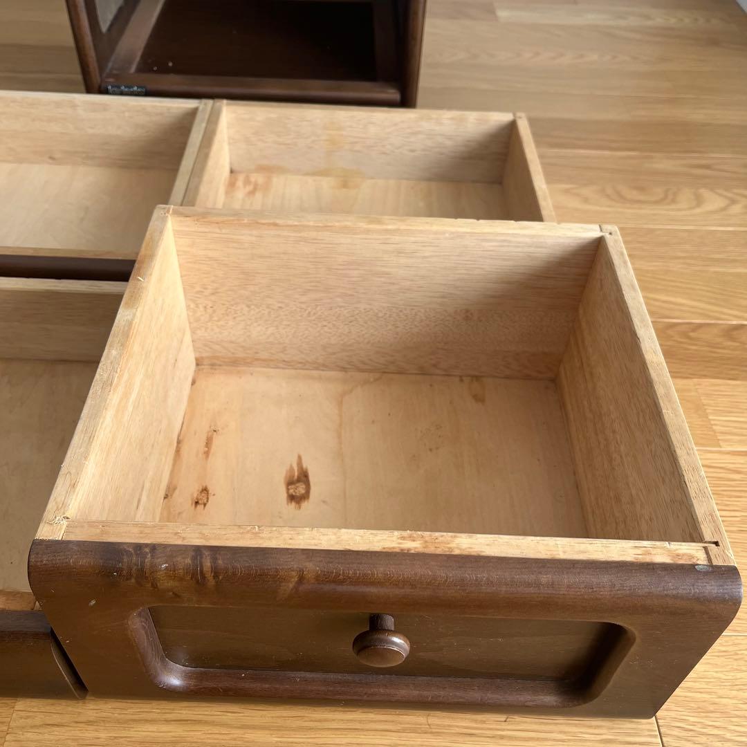 カリモク 電話台/サイドチェスト キャビネット 収納 タンス