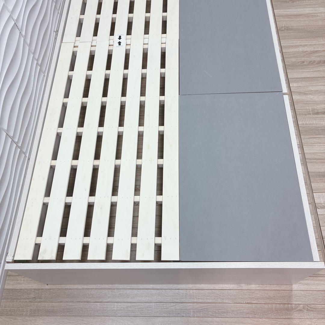 ◇大阪府 神戸市 配達料無料！◇ベッドフレーム◇収納コンセント付き◇シングル◇