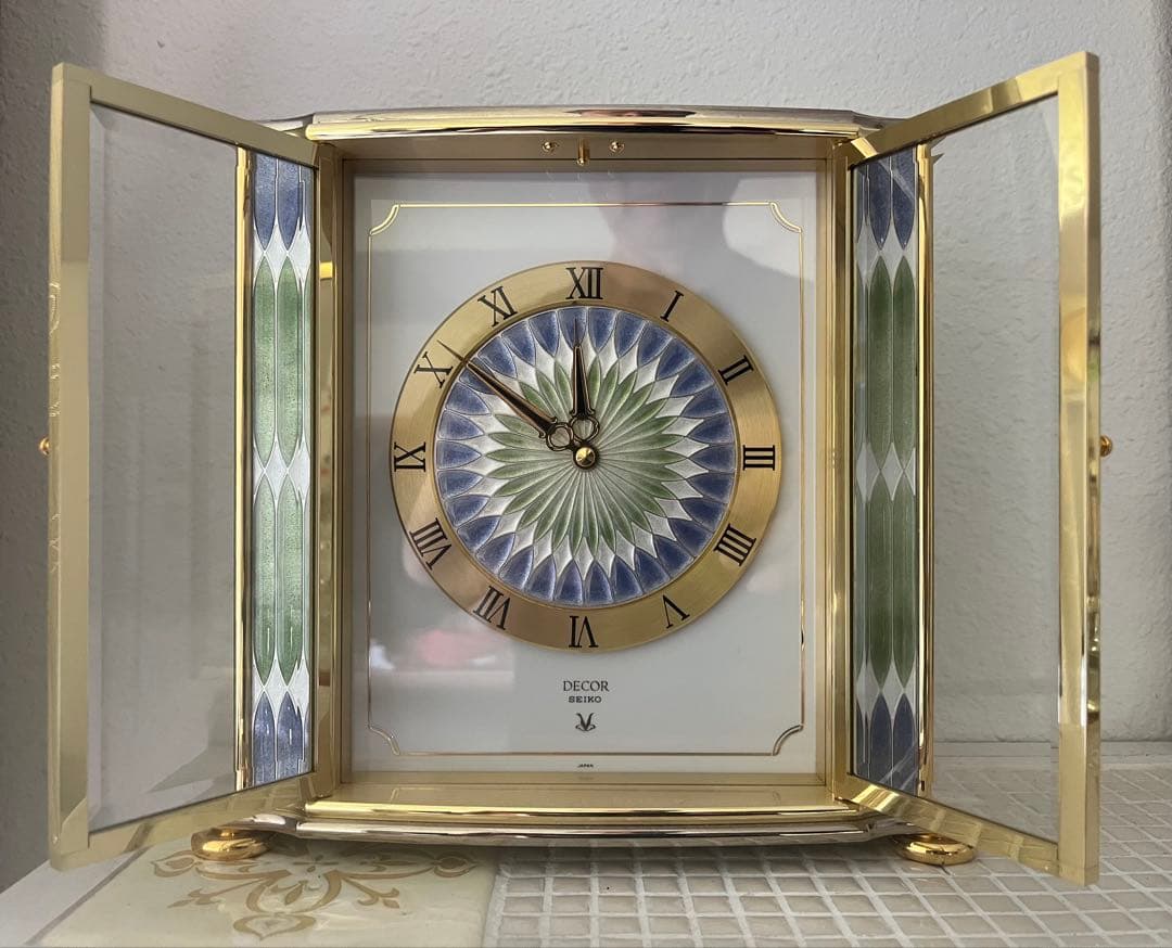 Vintage Kern 400-day Anniversary Clock With Glass Dome, Made in