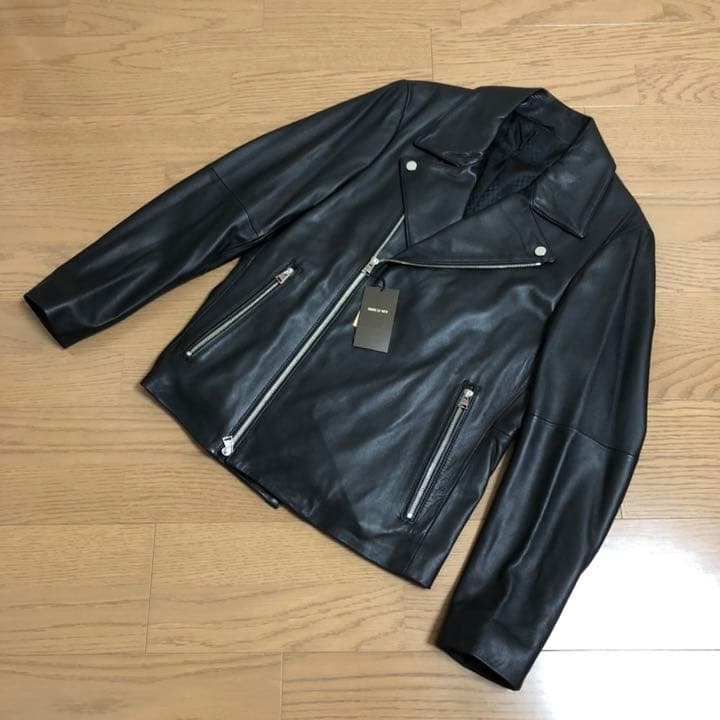 ユナイテッドアローズ やぎ革 ゴート レザージャケット 裏地