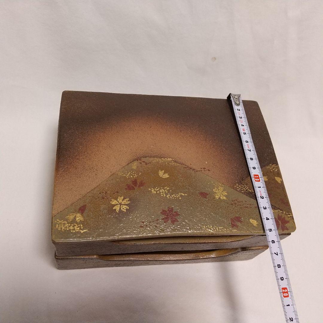 杉原祥公 桜 累箱（かさねばこ） 丹波立杭焼 共箱付