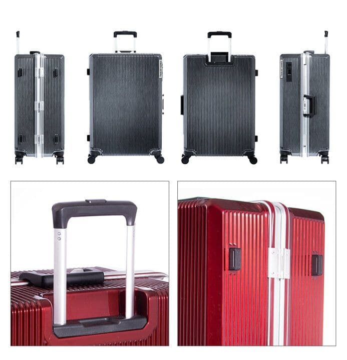 廃盤 着脱洗える スーツケース 36L 日本製キャスター アルミフレーム