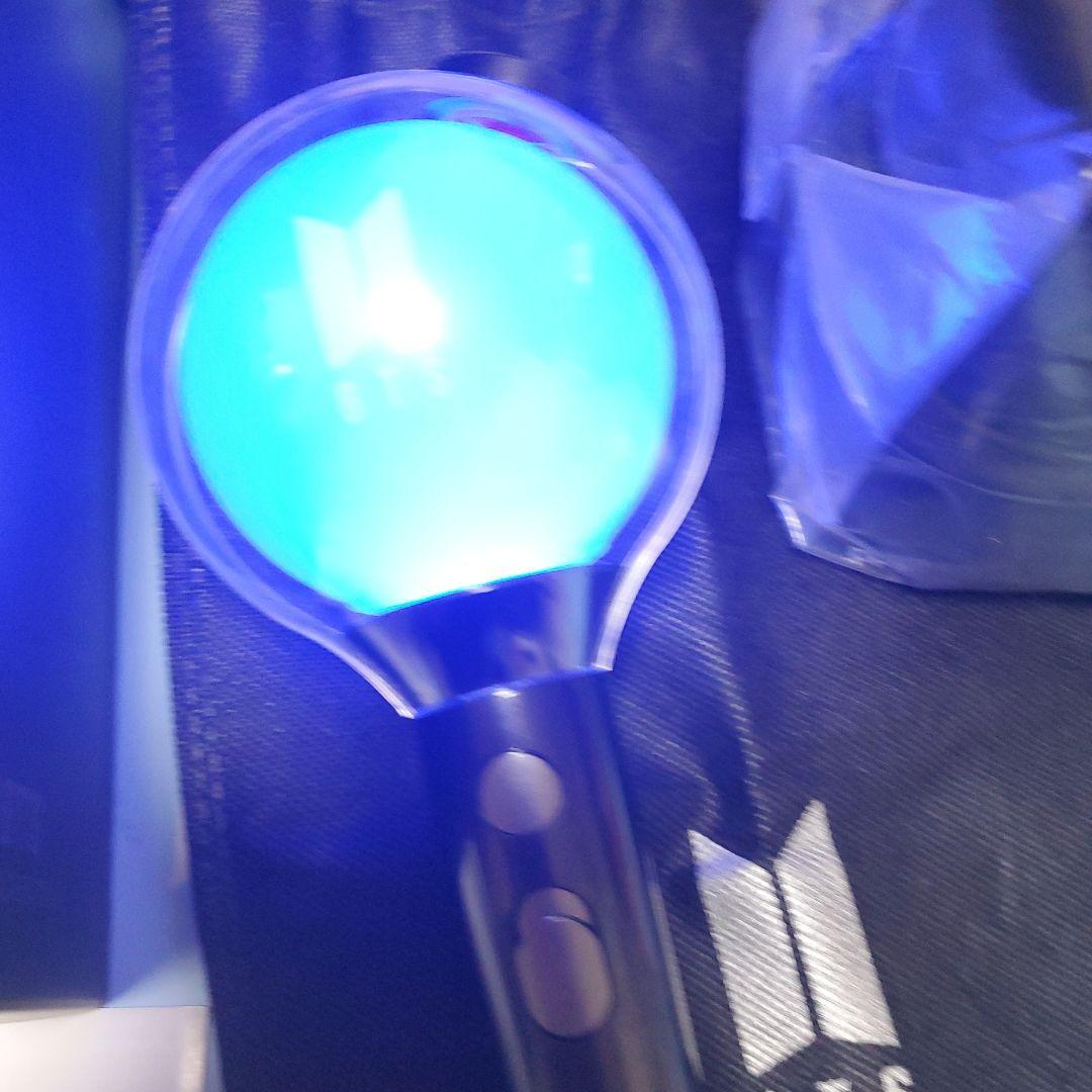 BTS 公式 動作確認ずみ ペンライト アミボムver.4 オマケつき - メルカリ