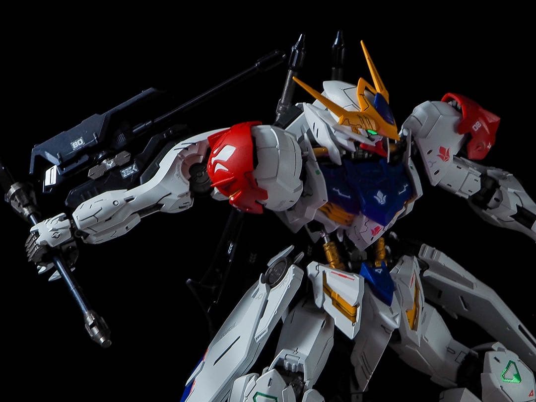 mg ガンダムバルバトスルプス 全塗装 完成品 パイロット塗装 ラスト
