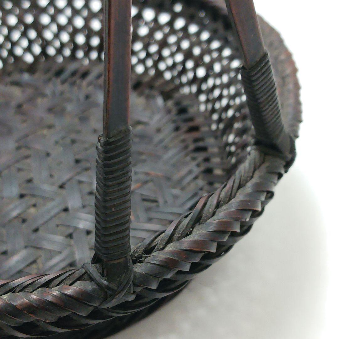 M13 早川尚古斎 提梁式手籠 細密細工 茶籠 ma の