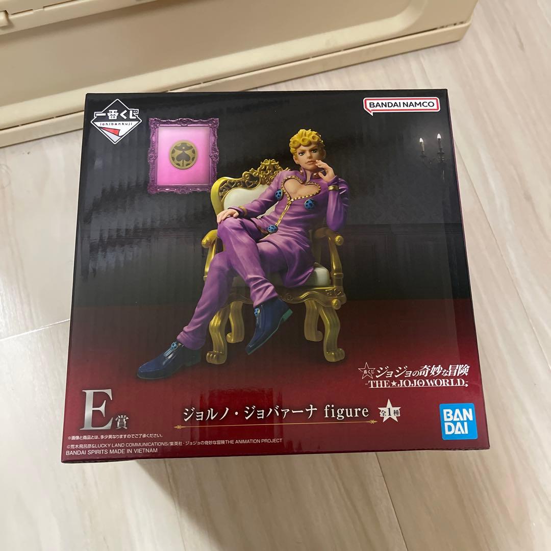 一番くじ ジョジョの奇妙な冒険 ジョジョワールド E賞 ジョルノ - メルカリ