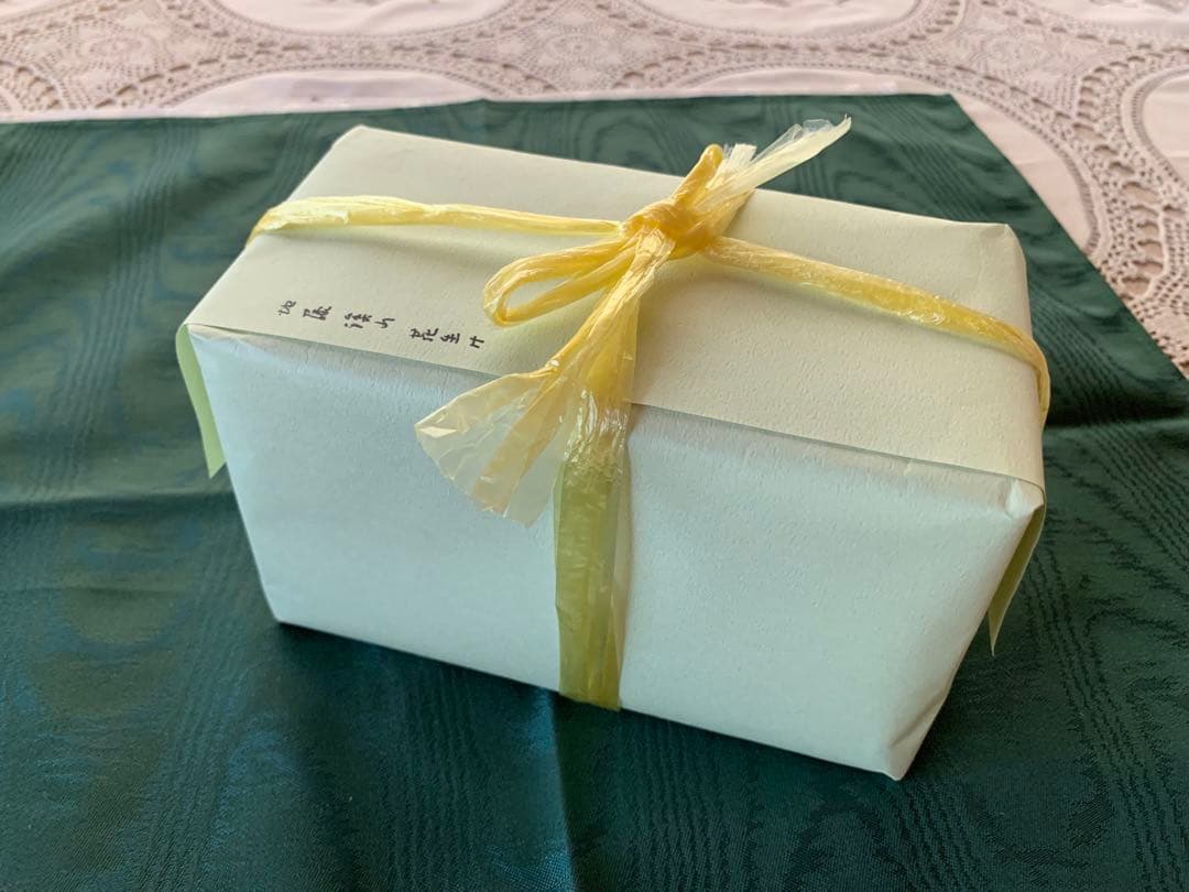 三代目　加藤渓山　黄牙磁　花生け