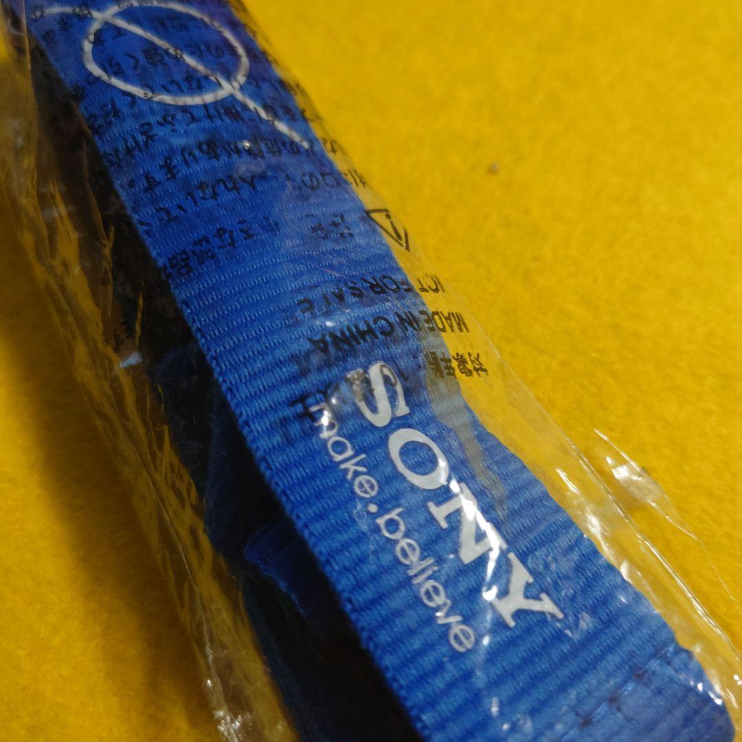 FIFA公式パートナーソニー 　ストラップ　青　タイムセール