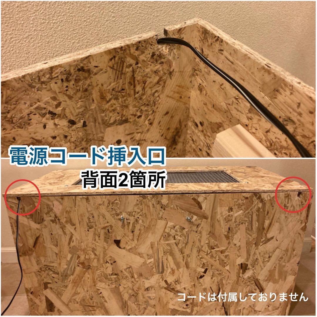 爬虫類ケージ 木製ケージ リクガメ フトアゴ ハリネズミ フルオプ送料